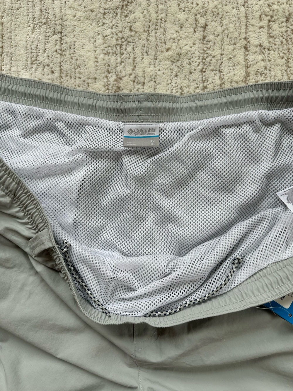 Columbia PFG Backcast III Water Shorts Big&Tall Size 3XL 8” Inseam Cool Grey - Picture 6 of 12